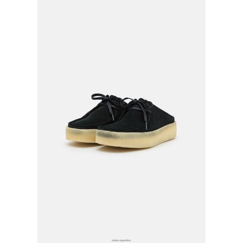 Clarks unisexo 2FZPZ7108 zuecos wallabee cup negros clarks negro