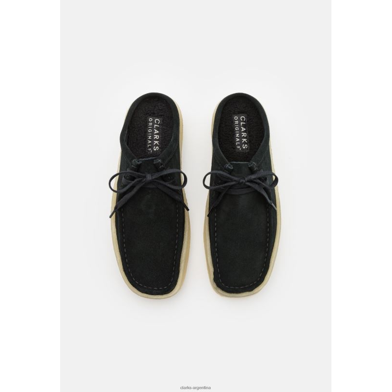 Clarks unisexo 2FZPZ7108 zuecos wallabee cup negros clarks negro