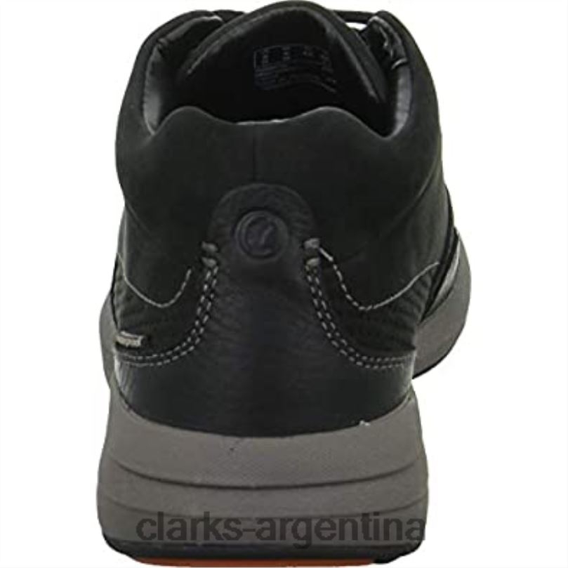 Clarks unisexo 2FZPZ830 clarks nubuck negro seco costa un