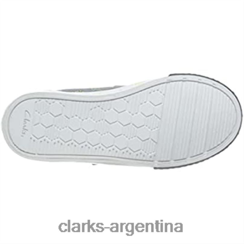 Clarks unisexo 2FZPZ868 gris interés zorro lo o zapatillas clarks