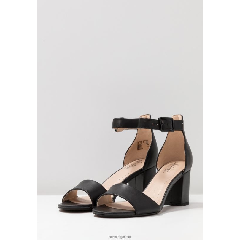 Clarks unisexo 2FZPZ6908 sandalias clarks deva mae negras negro