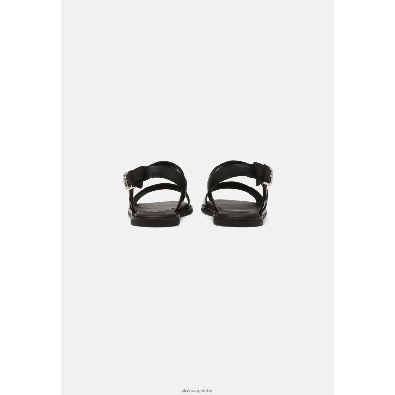 Clarks unisexo 2FZPZ6912 sandalias clarks karsea negras con tiras negro