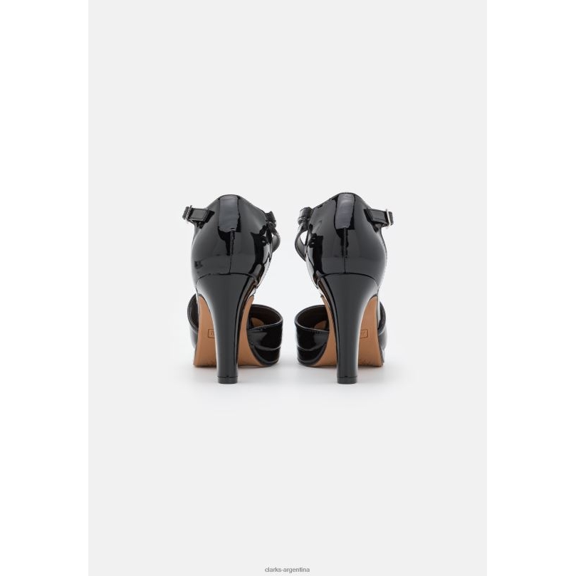 Clarks unisexo 2FZPZ6974 clarks negros de tacones altos de moda negro