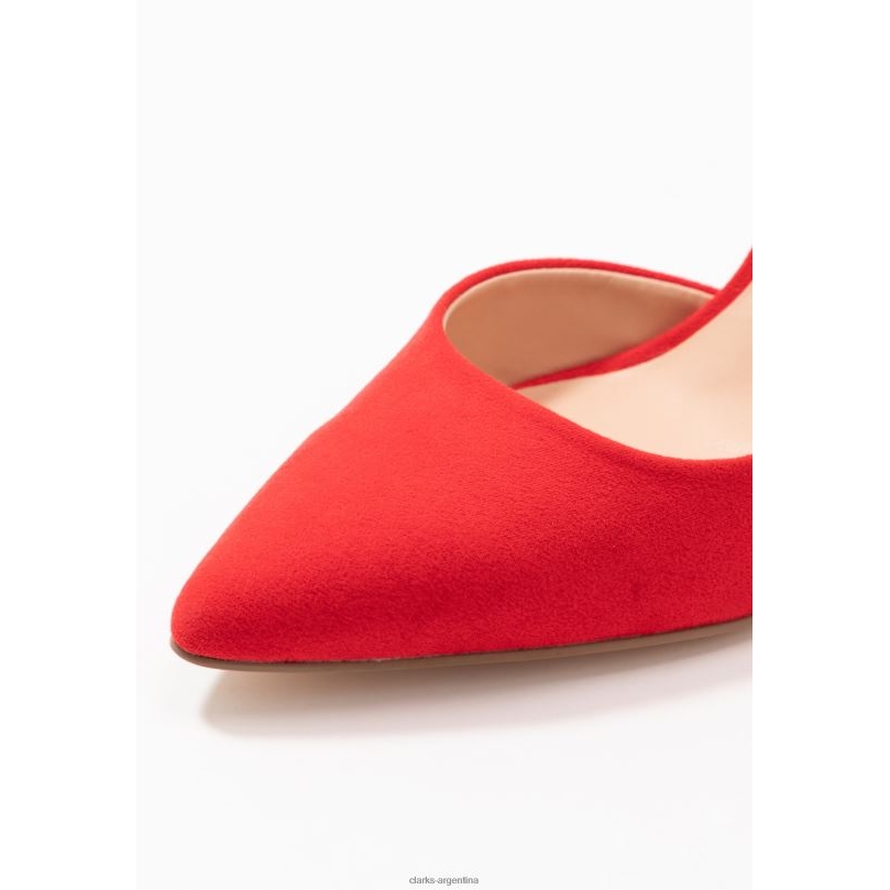 Clarks unisexo 2FZPZ6978 tacones clarks rojos rojo