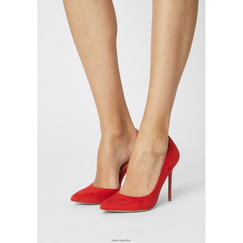 Clarks unisexo 2FZPZ6999 tacones altos clarks rojos rojo