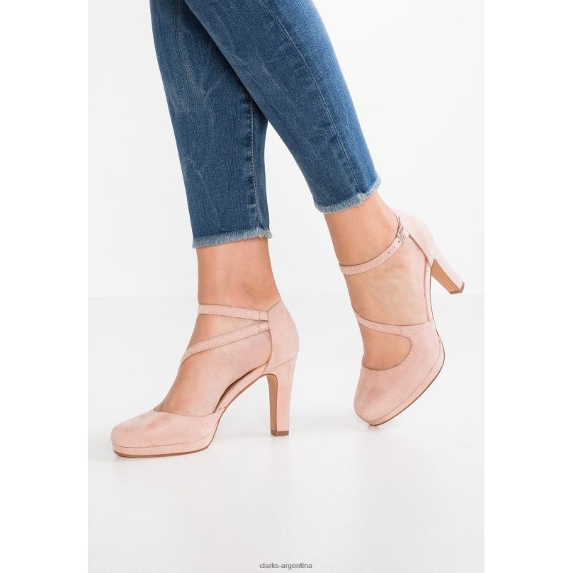 Clarks unisexo 2FZPZ7003 tacones altos clarks rosa rosa