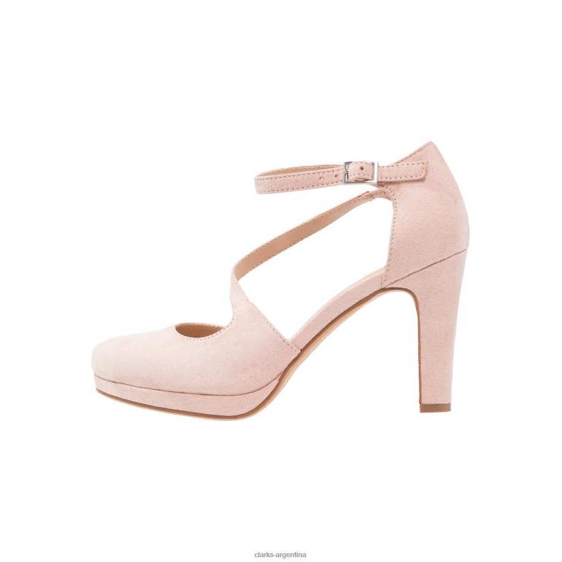Clarks unisexo 2FZPZ7003 tacones altos clarks rosa rosa