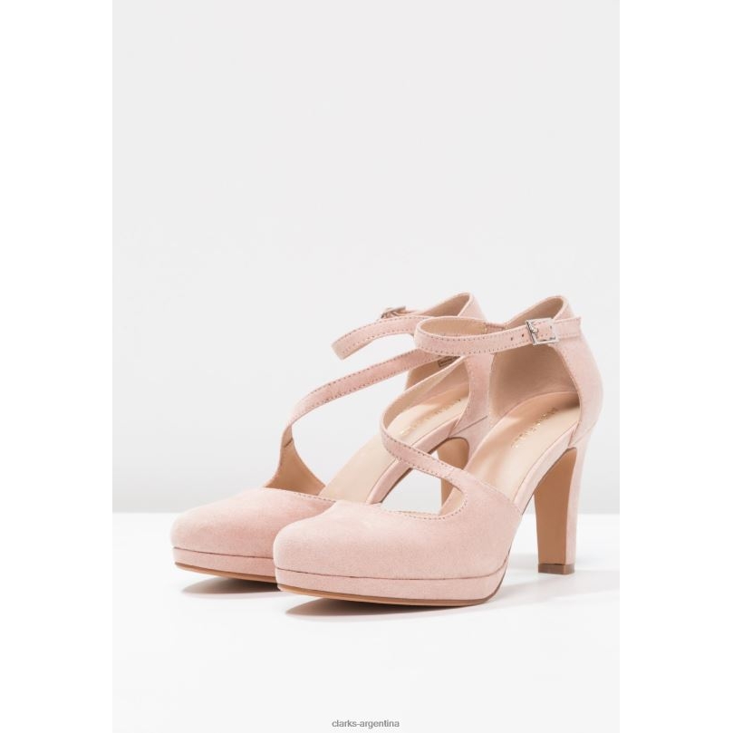 Clarks unisexo 2FZPZ7003 tacones altos clarks rosa rosa