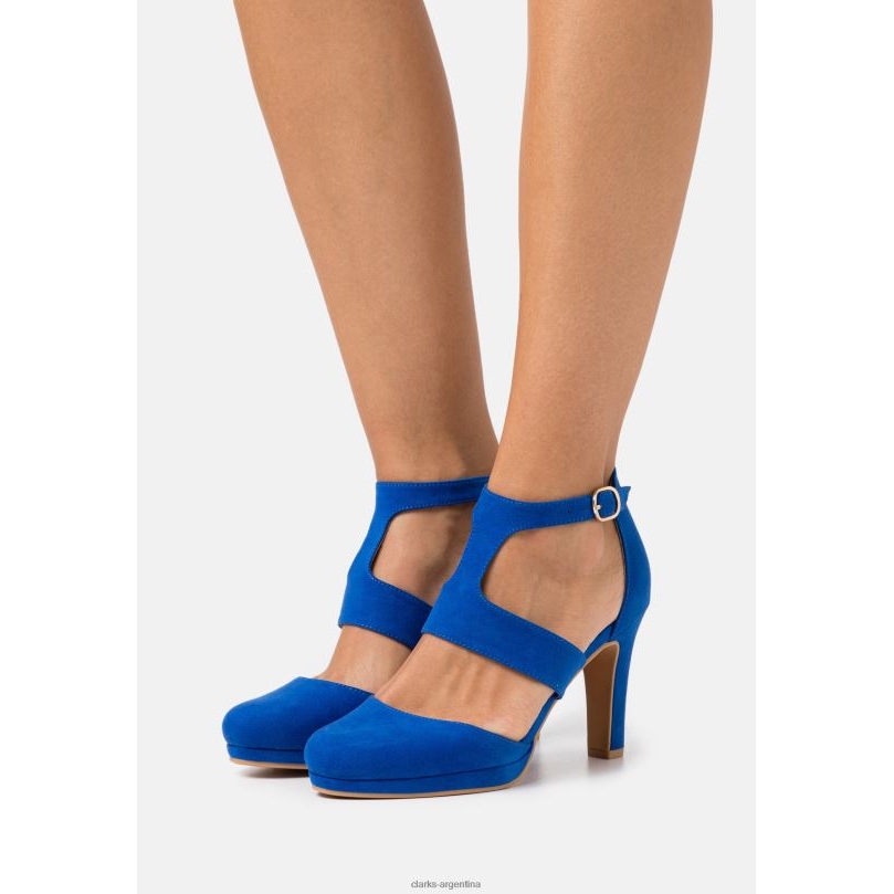 Clarks unisexo 2FZPZ7004 clarks tacones azul rey azul real