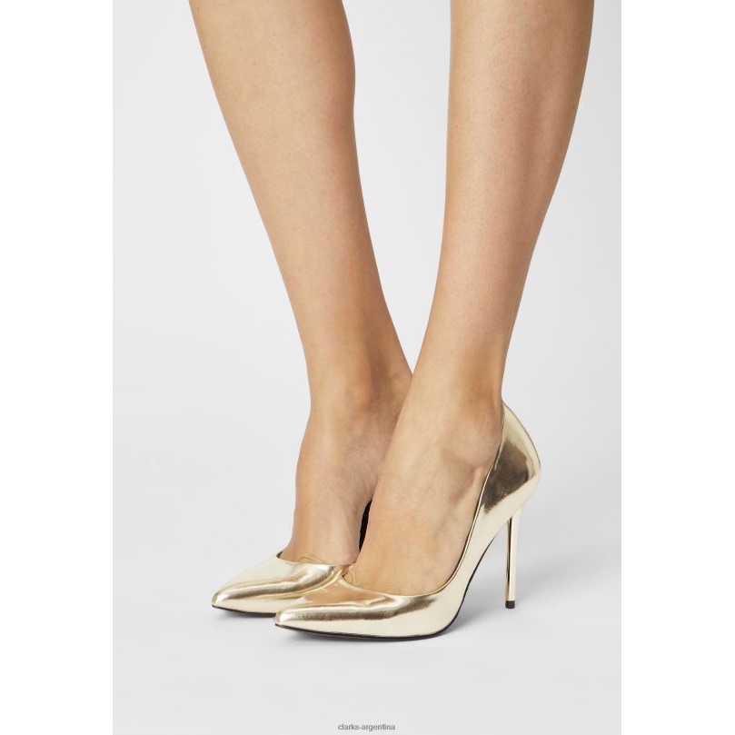 Clarks unisexo 2FZPZ7006 tacones altos clarks dorados oro