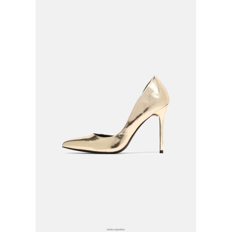 Clarks unisexo 2FZPZ7006 tacones altos clarks dorados oro