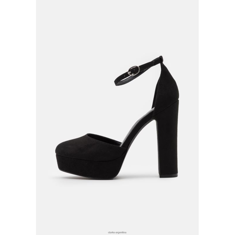 Clarks unisexo 2FZPZ7019 tacones clarks negros negro