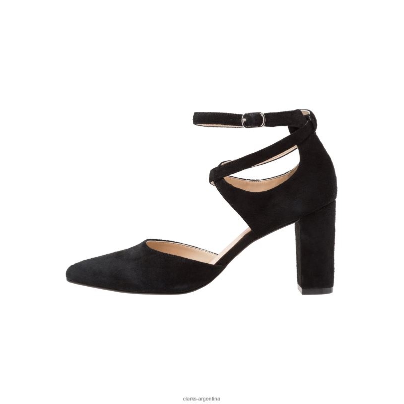 Clarks unisexo 2FZPZ7035 tacones altos de cuero clarks negros negro