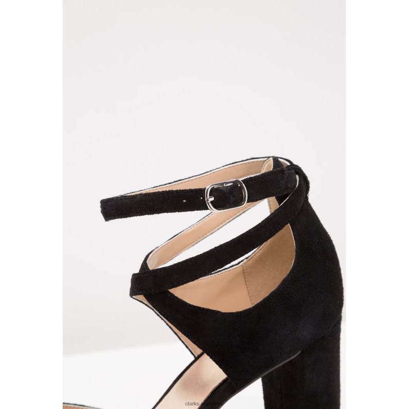 Clarks unisexo 2FZPZ7035 tacones altos de cuero clarks negros negro