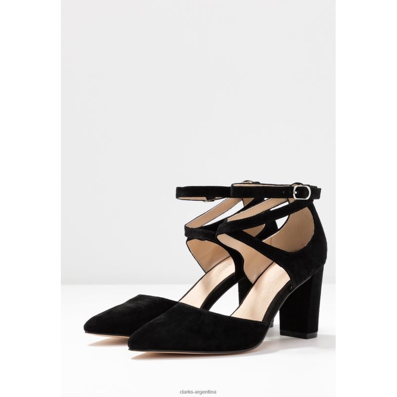 Clarks unisexo 2FZPZ7035 tacones altos de cuero clarks negros negro