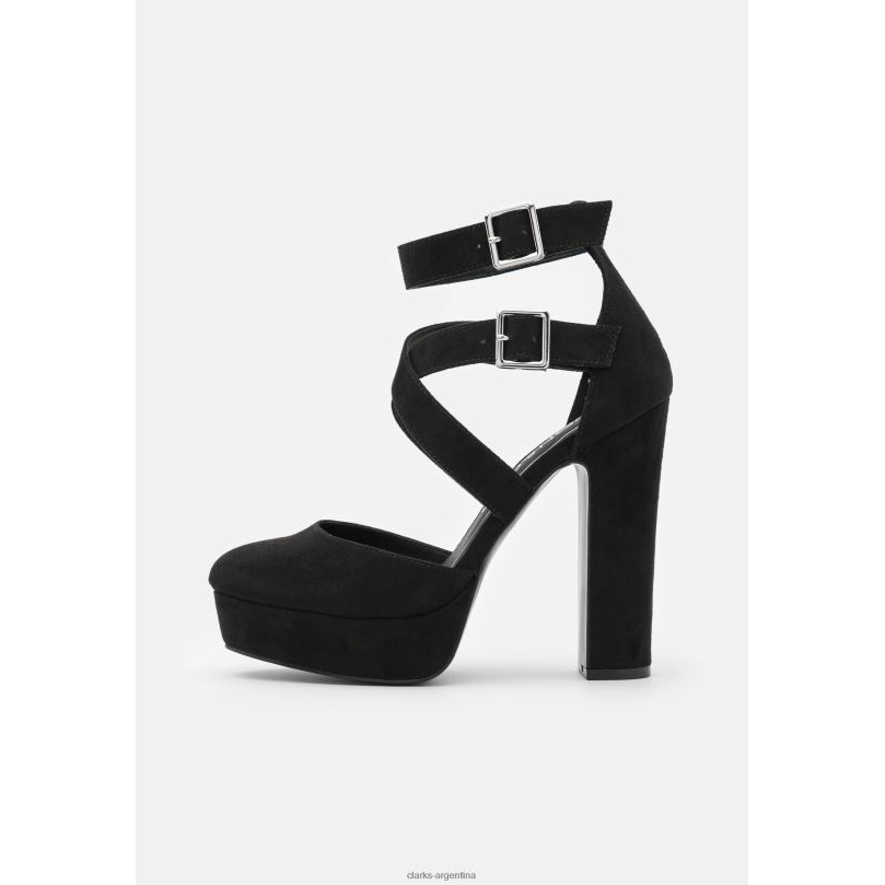 Clarks unisexo 2FZPZ7036 clarks tacones negros negro