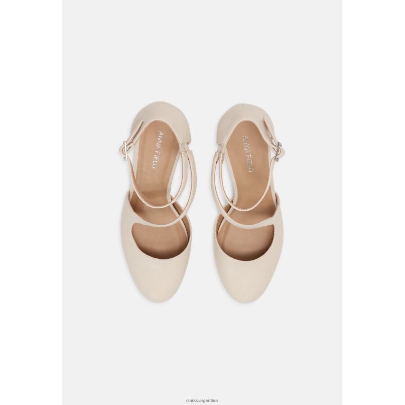 Clarks unisexo 2FZPZ7037 tacones altos clarks blanco roto blanquecino