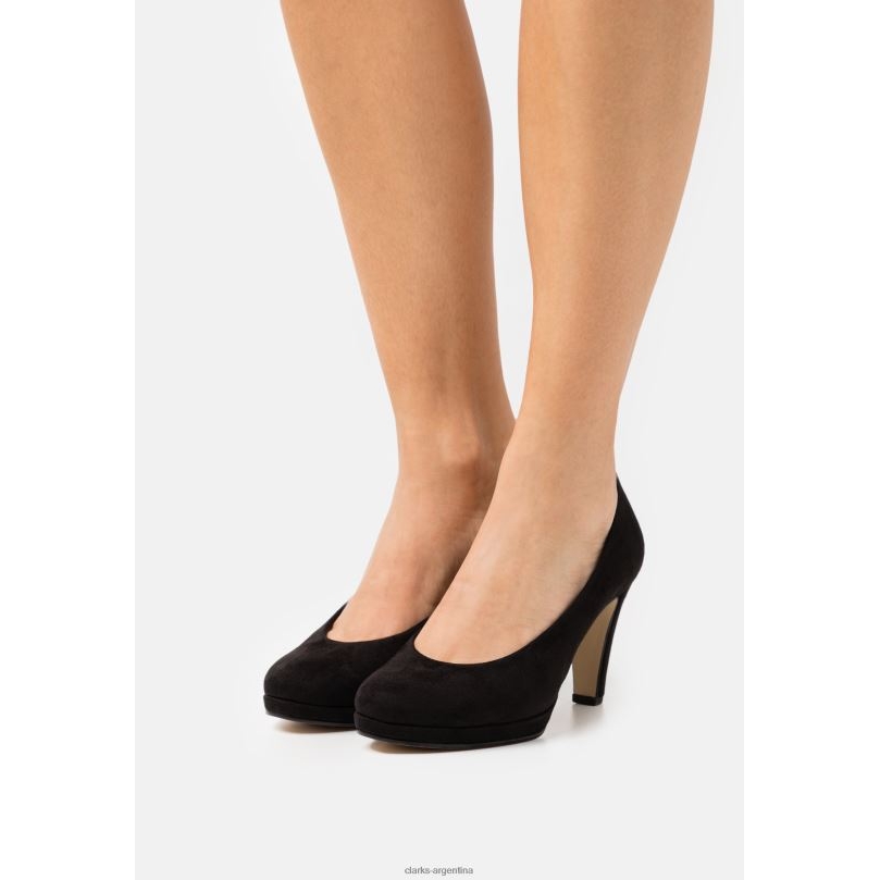 Clarks unisexo 2FZPZ7040 tacones clarks negros negro