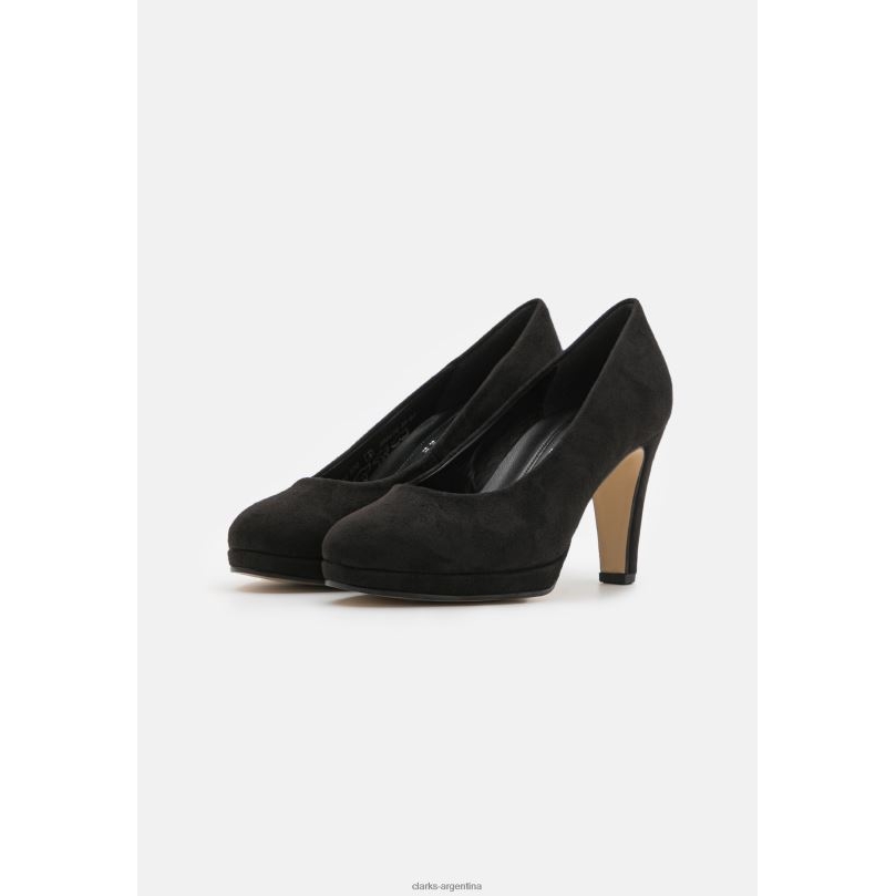 Clarks unisexo 2FZPZ7040 tacones clarks negros negro