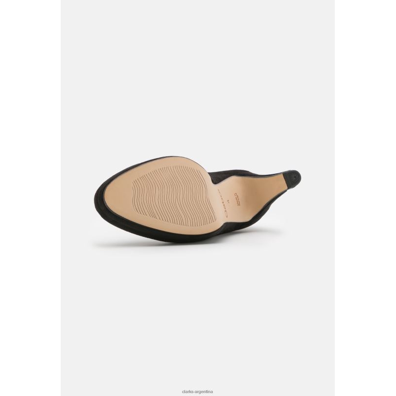 Clarks unisexo 2FZPZ7040 tacones clarks negros negro