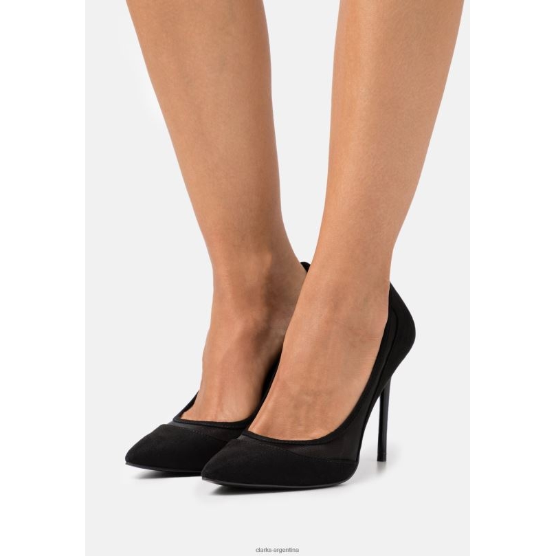 Clarks unisexo 2FZPZ7047 clarks tacones altos negro
