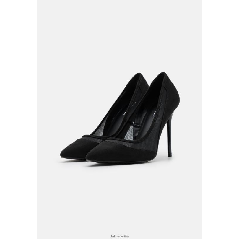 Clarks unisexo 2FZPZ7047 clarks tacones altos negro