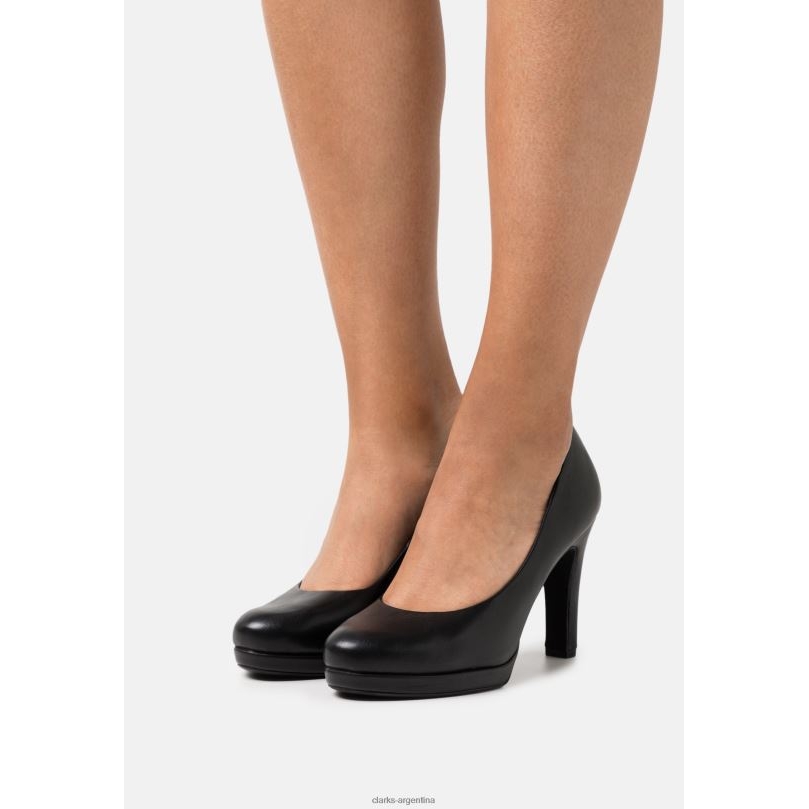 Clarks unisexo 2FZPZ7048 tacones clarks negros mate negro mate