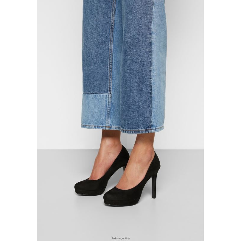 Clarks unisexo 2FZPZ7052 tacones clarks negros negro