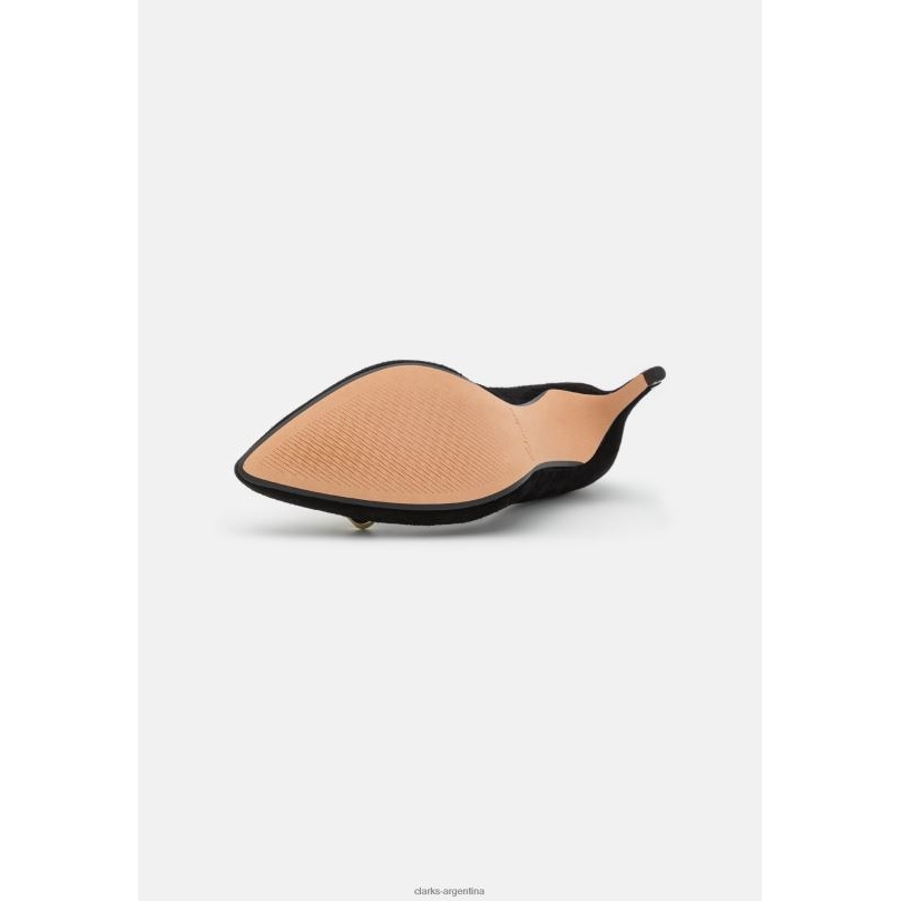 Clarks unisexo 2FZPZ6962 clarks laina tacones clásicos negro negro