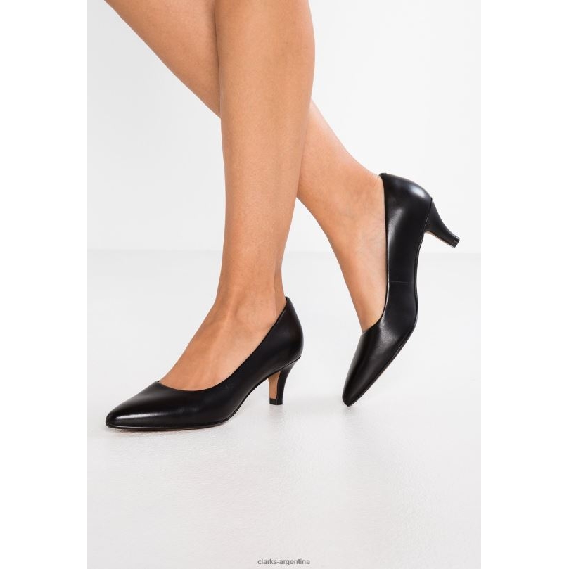 Clarks unisexo 2FZPZ6963 tacones clasicos clarks linvale jerica negros negro