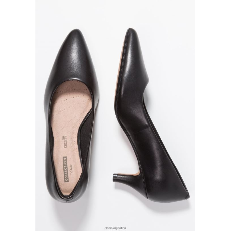 Clarks unisexo 2FZPZ6963 tacones clasicos clarks linvale jerica negros negro