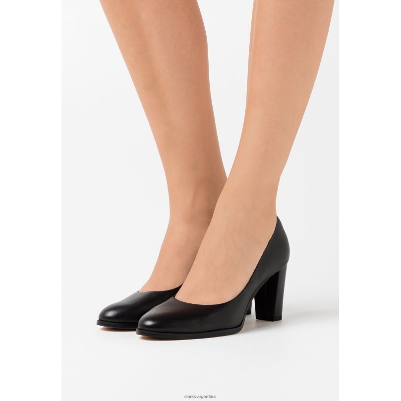 Clarks unisexo 2FZPZ6964 clarks kaylcara tacones clasicos negros negro