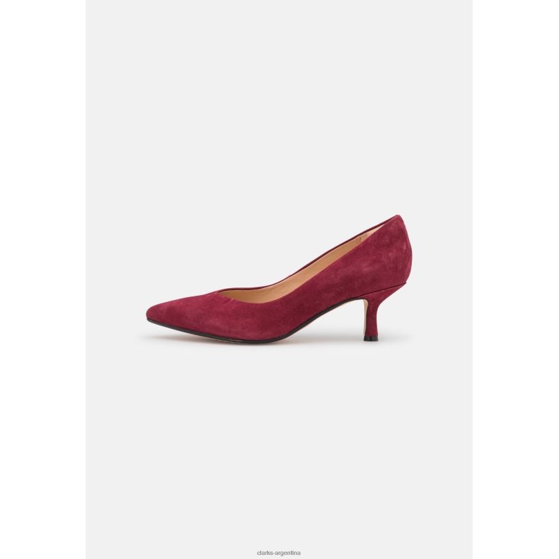 Clarks unisexo 2FZPZ6969 tacones clasicos clarks vino vino