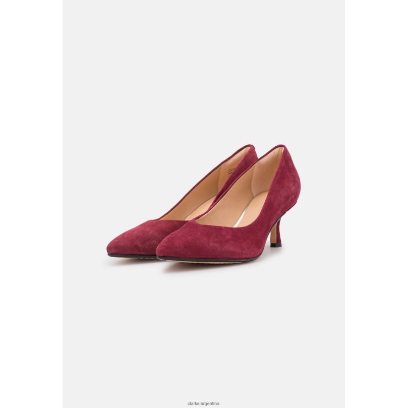 Clarks unisexo 2FZPZ6969 tacones clasicos clarks vino vino