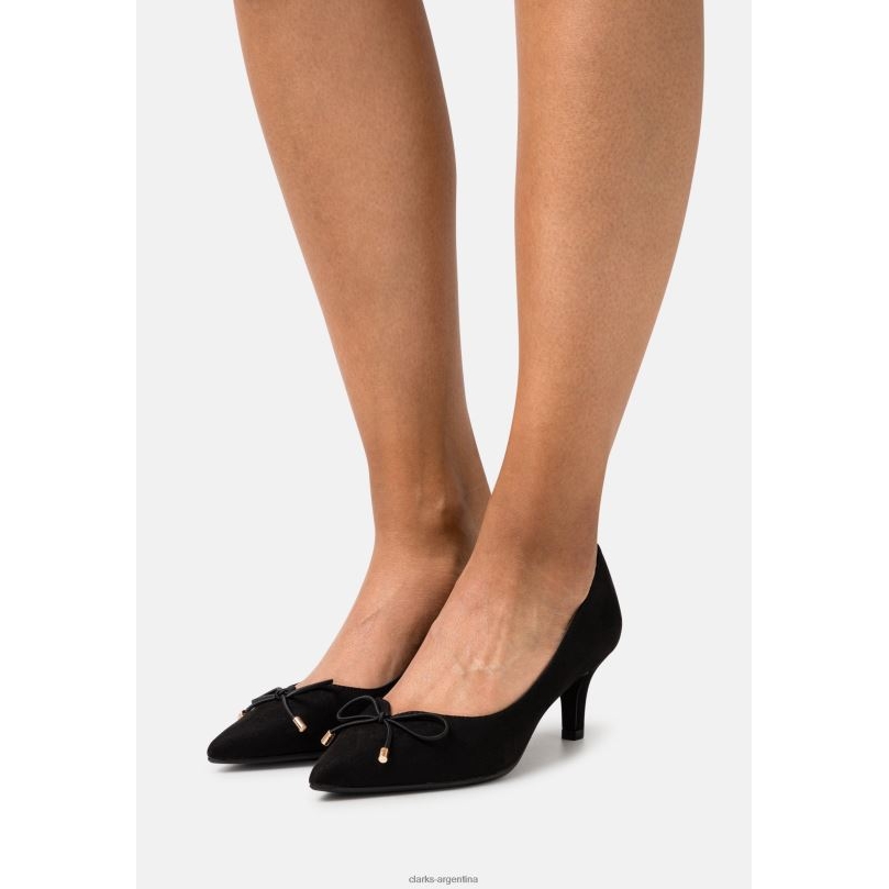 Clarks unisexo 2FZPZ6971 Tacones clasicos de moda clarks negros negro