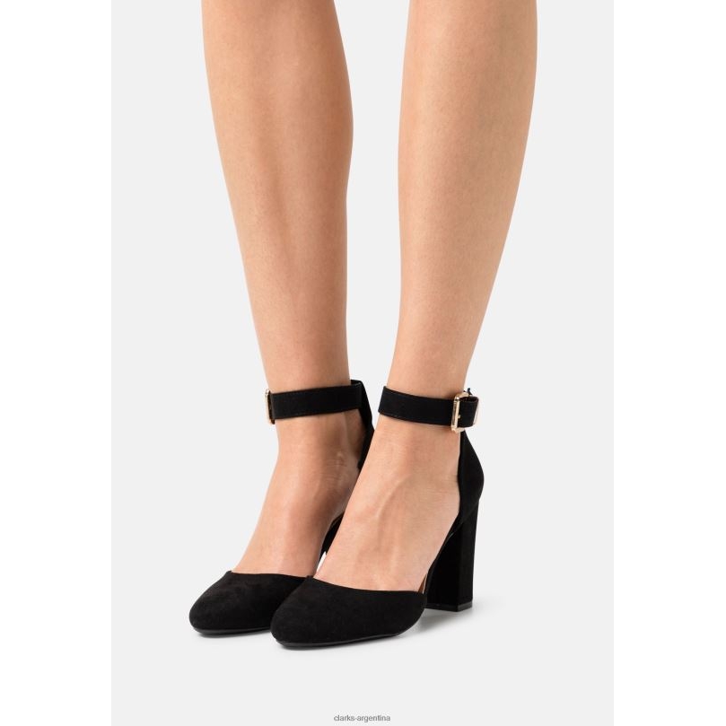 Clarks unisexo 2FZPZ6975 tacones clasicos de moda clarks negro