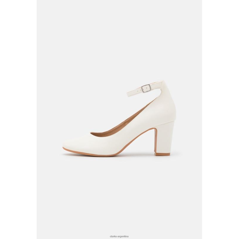 Clarks unisexo 2FZPZ6977 tacones clasicos blancos clarks blanco