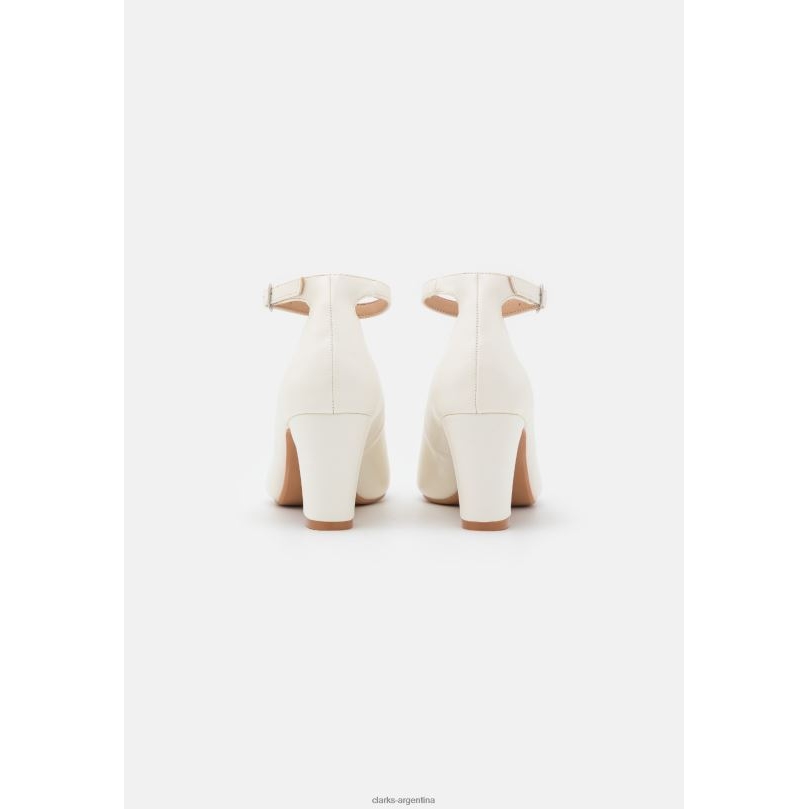 Clarks unisexo 2FZPZ6977 tacones clasicos blancos clarks blanco