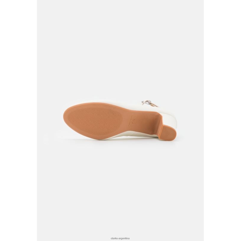 Clarks unisexo 2FZPZ6977 tacones clasicos blancos clarks blanco