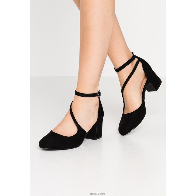 Clarks unisexo 2FZPZ6981 tacones clasicos clarks negros negro