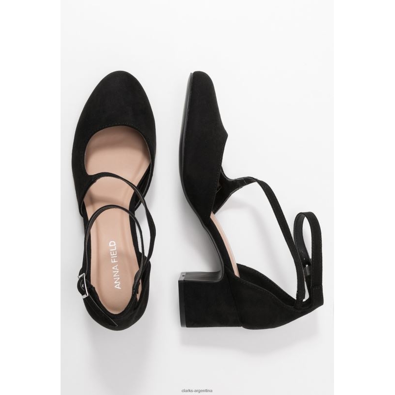Clarks unisexo 2FZPZ6981 tacones clasicos clarks negros negro