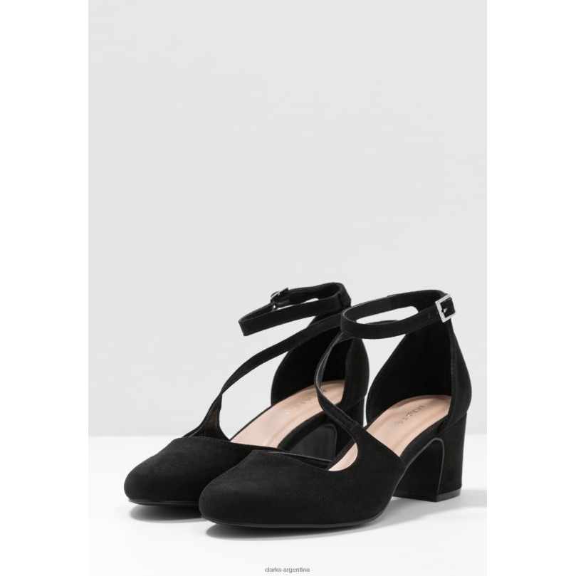 Clarks unisexo 2FZPZ6981 tacones clasicos clarks negros negro
