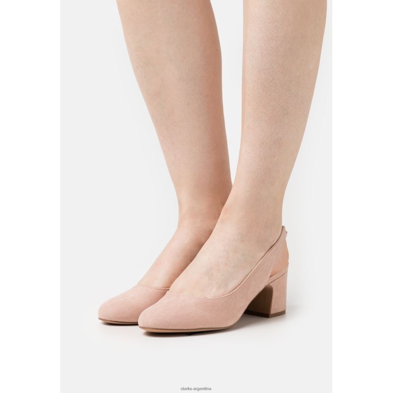Clarks unisexo 2FZPZ6985 Tacones clasicos clarks rosa claro Rosa claro