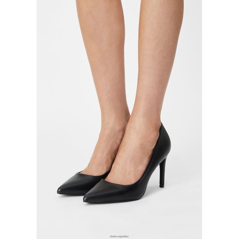 Clarks unisexo 2FZPZ6986 moda clarks tacones clasicos negro negro