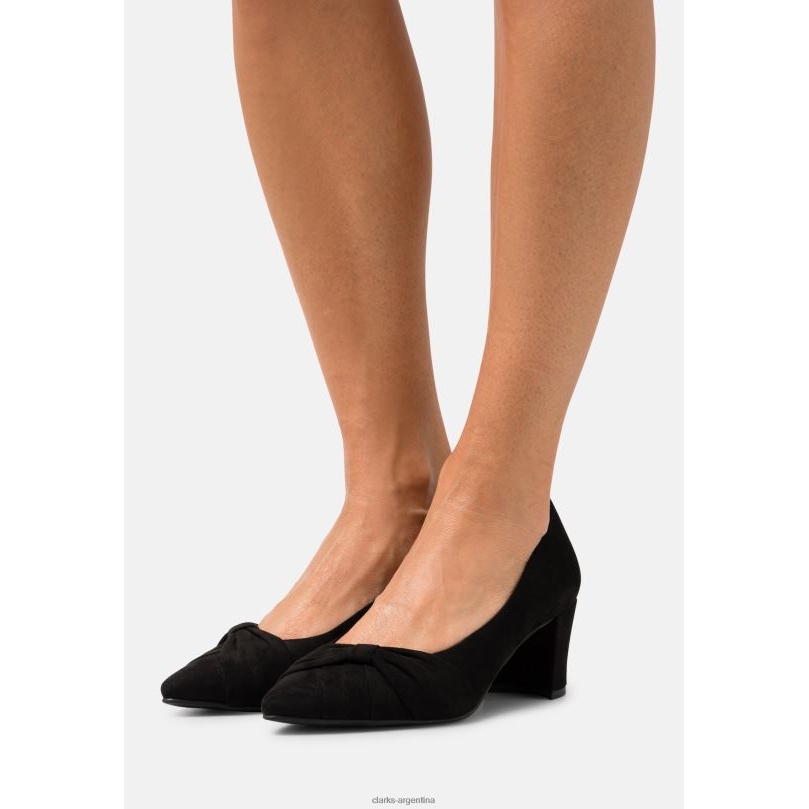 Clarks unisexo 2FZPZ6997 tacones clasicos suaves clarks negros negro