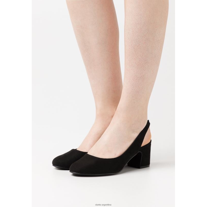 Clarks unisexo 2FZPZ7002 tacones clasicos clarks moda negro