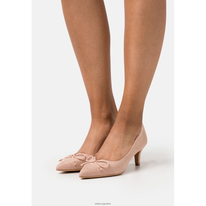Clarks unisexo 2FZPZ7005 tacones clasicos clarks rosa claro Rosa claro