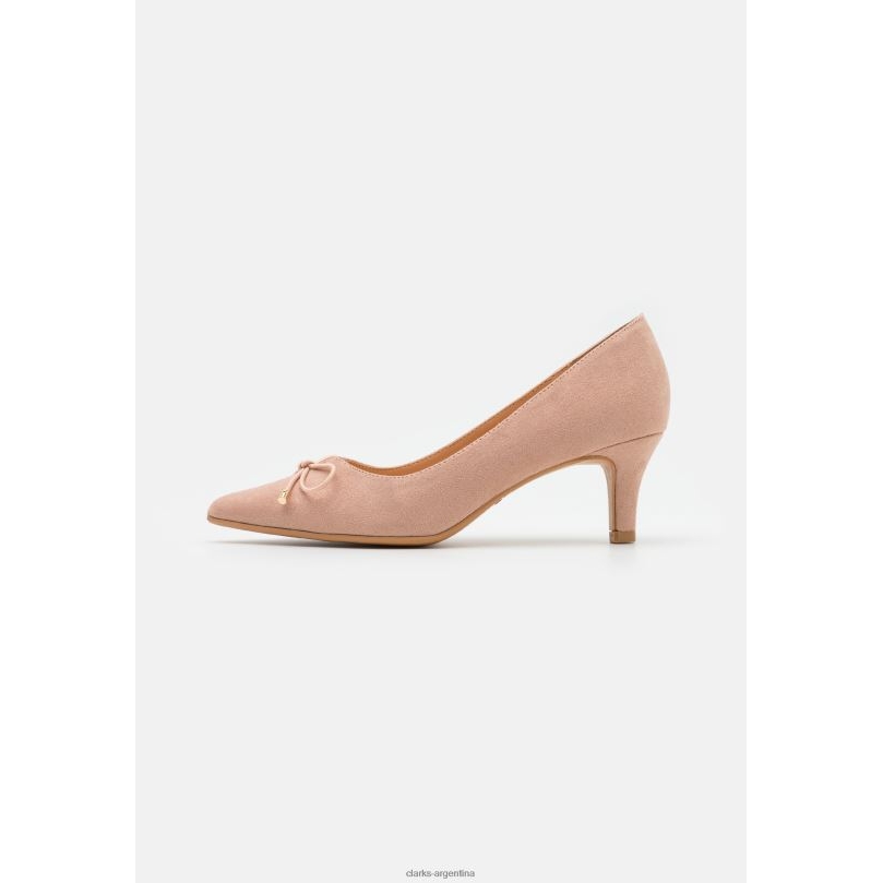 Clarks unisexo 2FZPZ7005 tacones clasicos clarks rosa claro Rosa claro