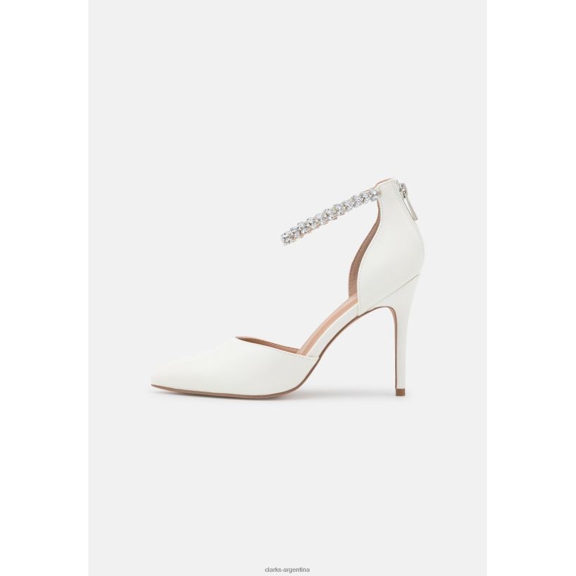 Clarks unisexo 2FZPZ7016 tacones clasicos clarks blancos blanco