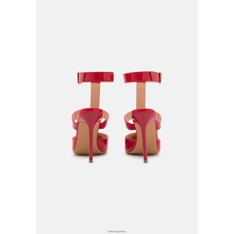 Clarks unisexo 2FZPZ7018 tacones clarks clasicos rojos rojo